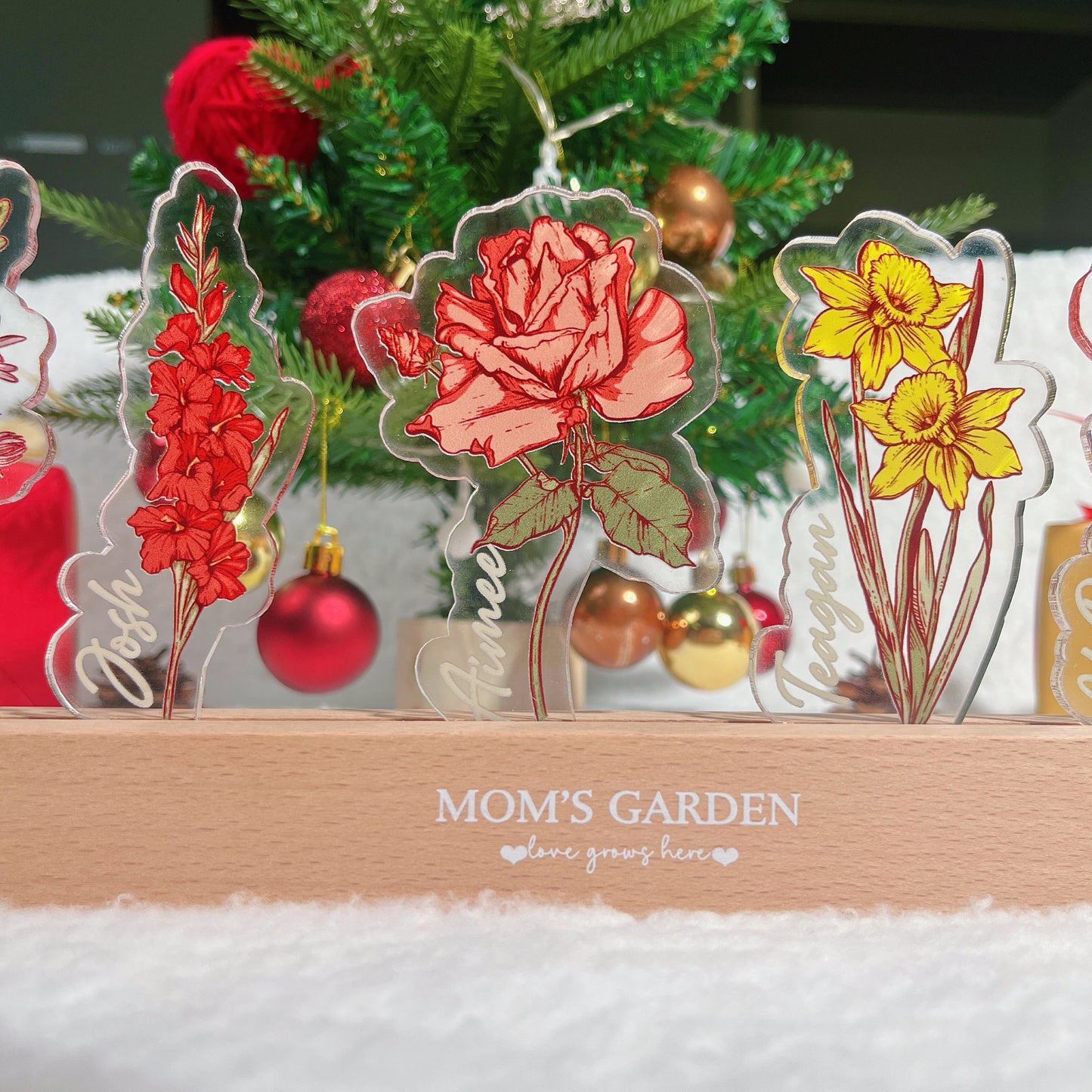 50%OFF-✨Custom Birth Flower LED Light