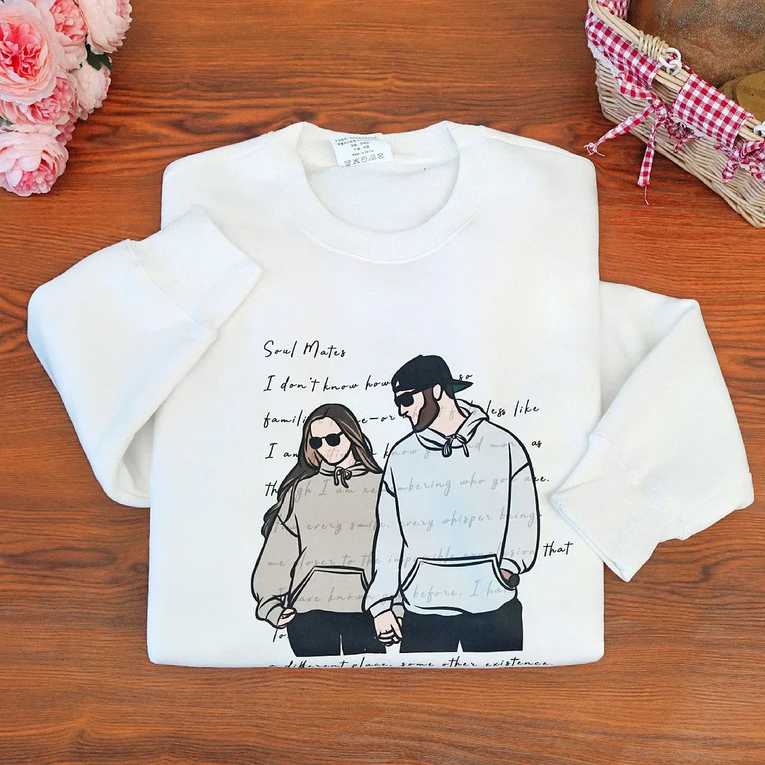 CHEST Photo and Words Portrait Hoodie - CUSTLOVE