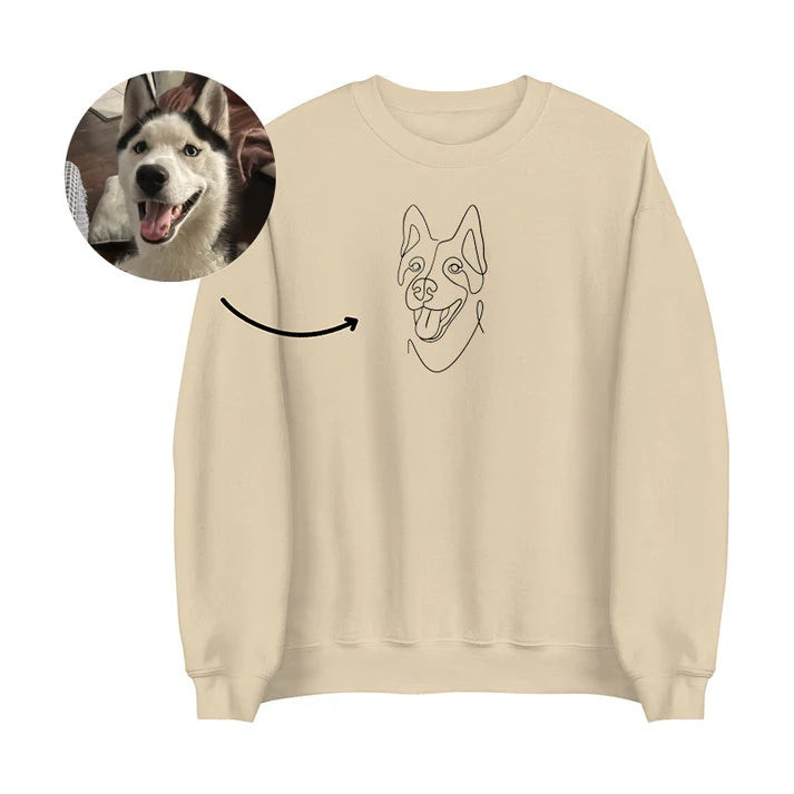 Custom Line Drawing Sweatshirt💕Hoodie