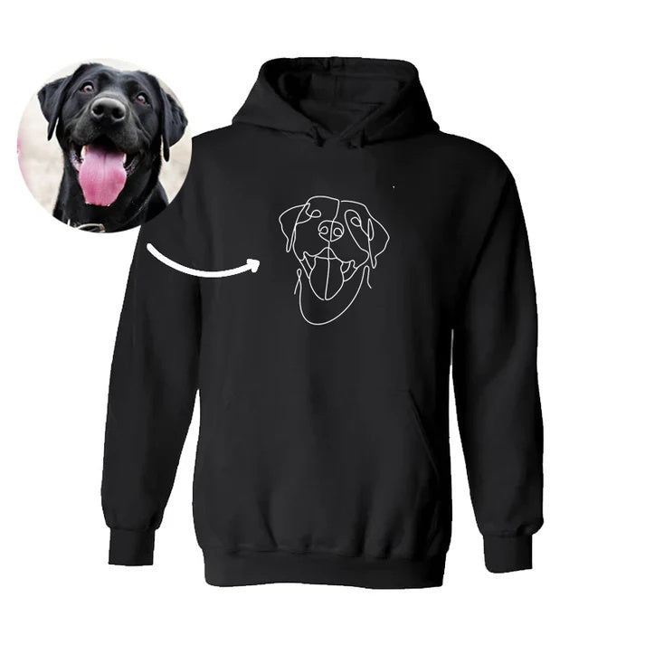 Custom Line Drawing Sweatshirt💕Hoodie
