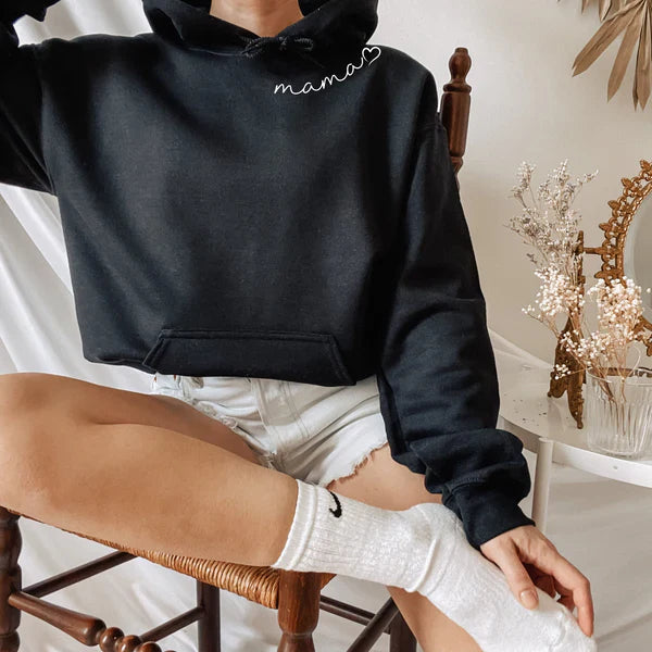 Personalized Mama Sweatshirt/Hoodie: A Special Gift for Mom