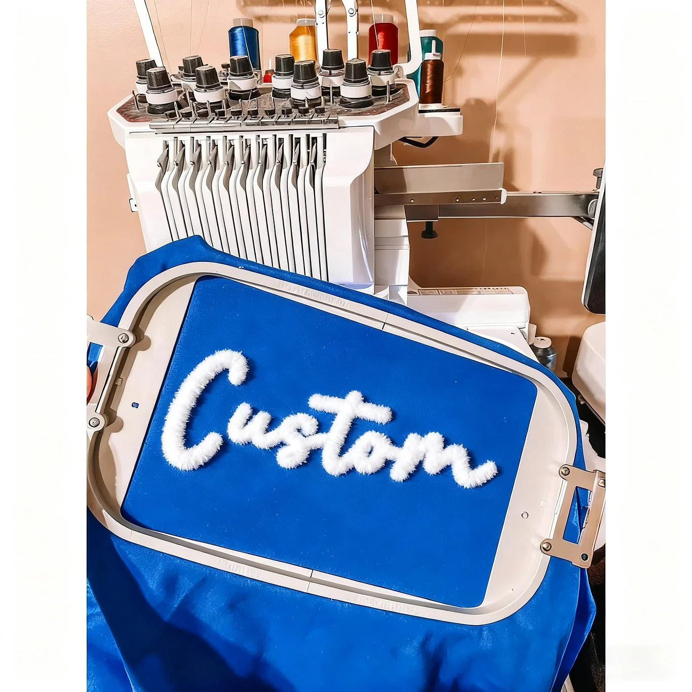 Chenille Yarn Embroidery Sweatshirt