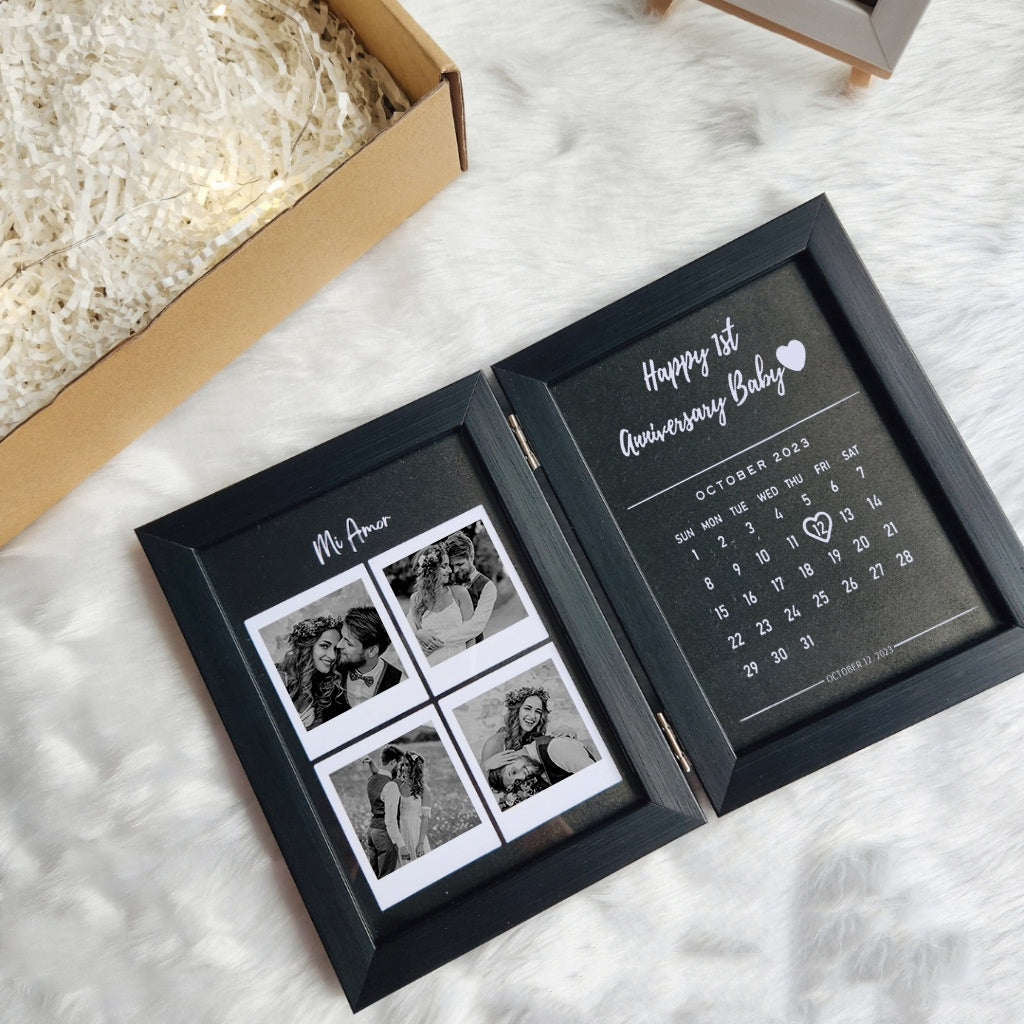 Personalized Couple Photo Frame 🎄 - Perfect Christmas Gift