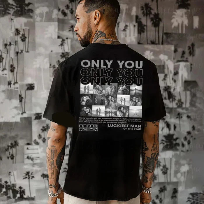 Unique Custom Photo Tee 💗 Crewneck 💗 Hoodie - CUSTLOVE