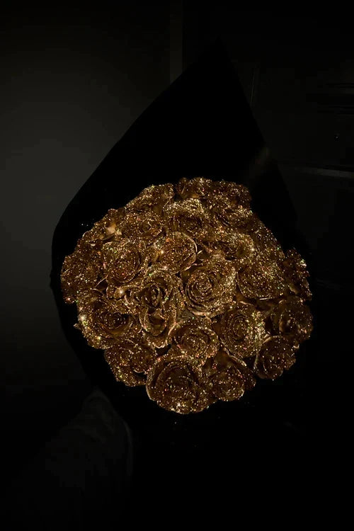 💕Shimmering Rose Bouquet - Valentine's Day Gift - CUSTLOVE