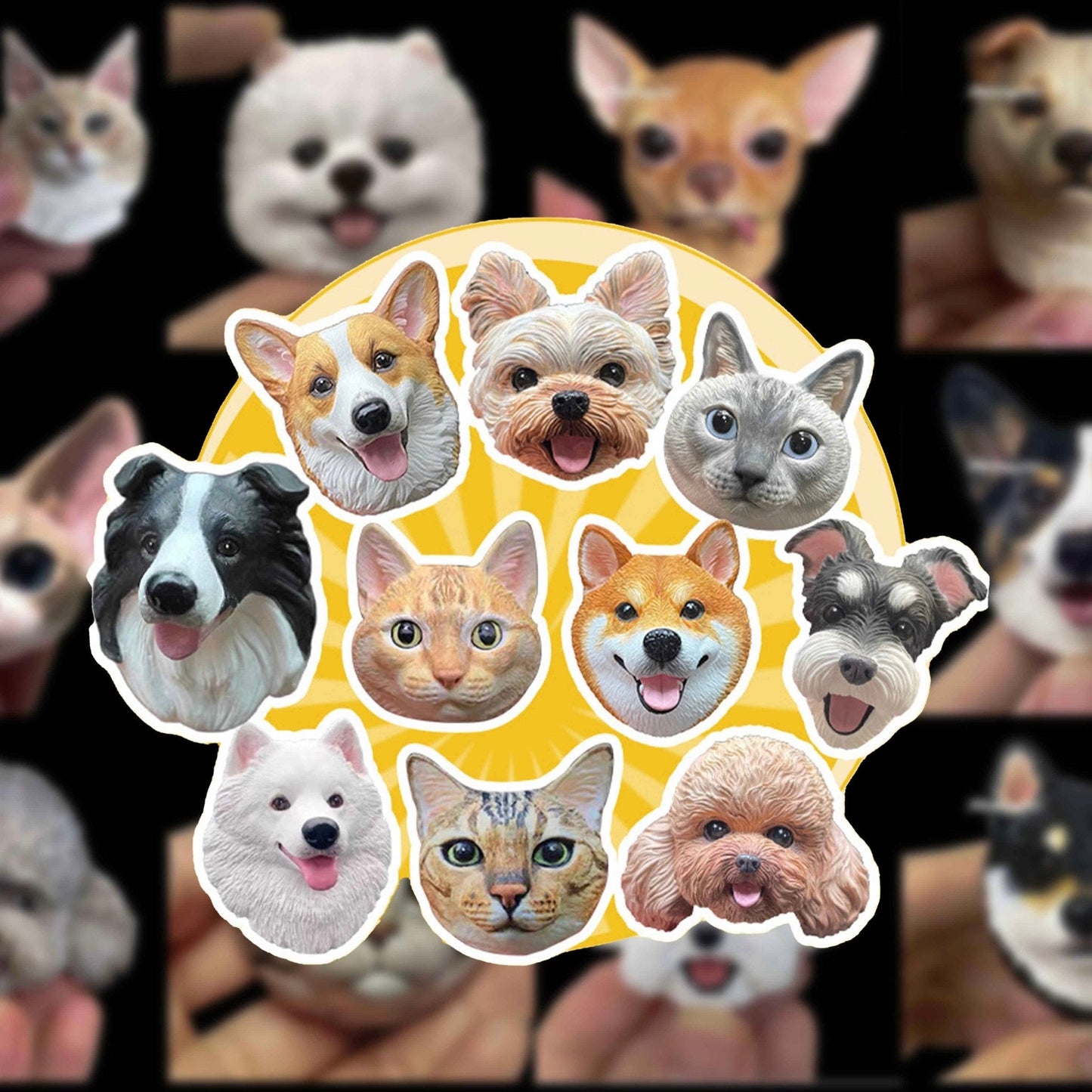 Personalized Cute Pet Plaster Avatar
